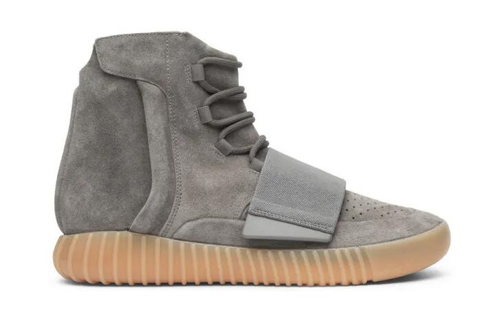 Men's Yeezy Boost 750 Light Grey 'Glow in the Dark' Shoes 001